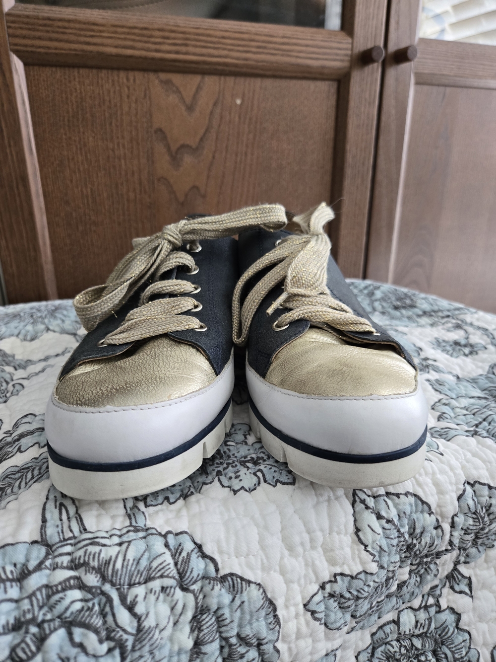 Pinto di blu tennis 20810 blue Size 7.5 Or 38 - Picture 2 of 7